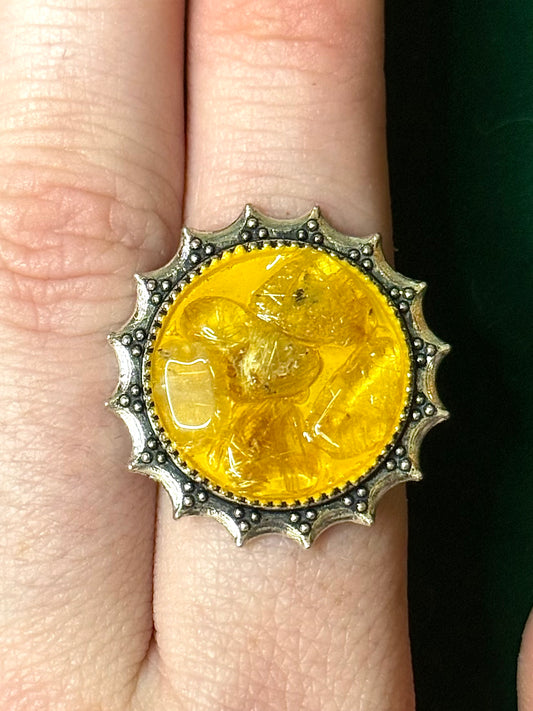 Crystal rings