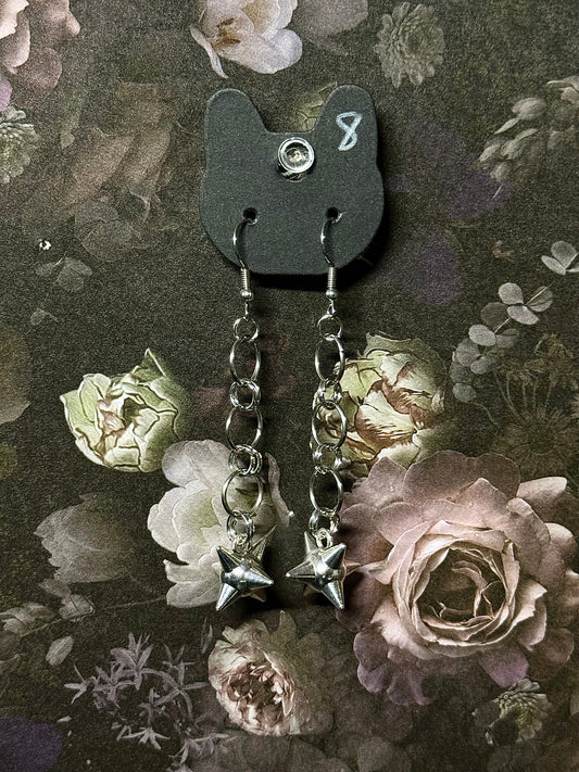 Punk defense earrings