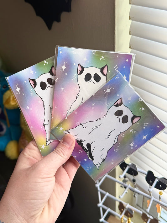 Ghost Kitty print