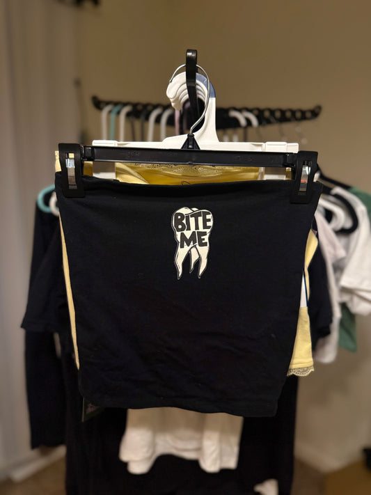 Bite Me Tube Top - WOMENS SMALL