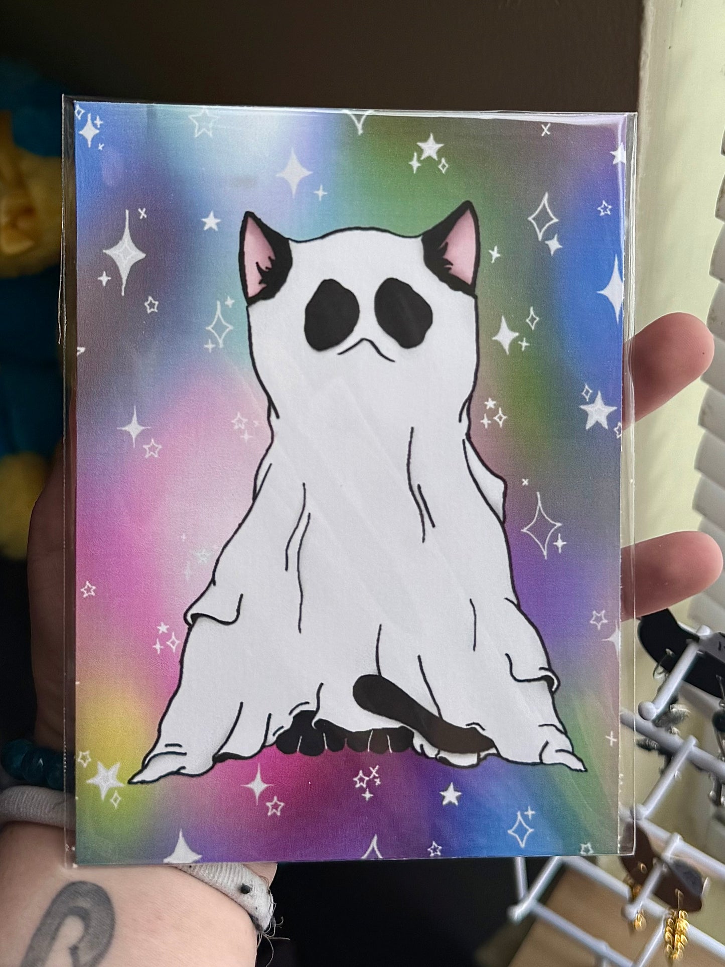 Ghost Kitty print