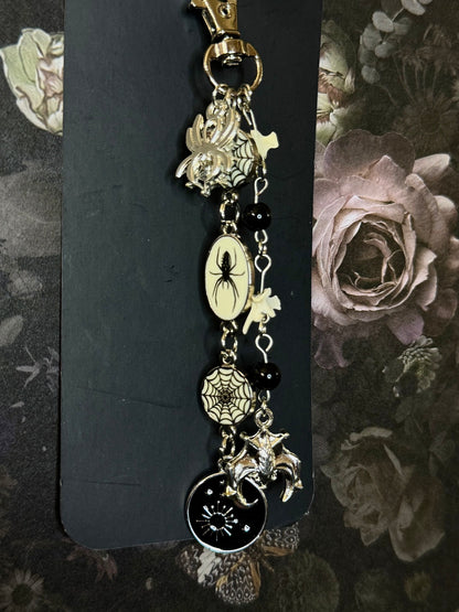 alternative rattlesnake vert bag charm/keychain
