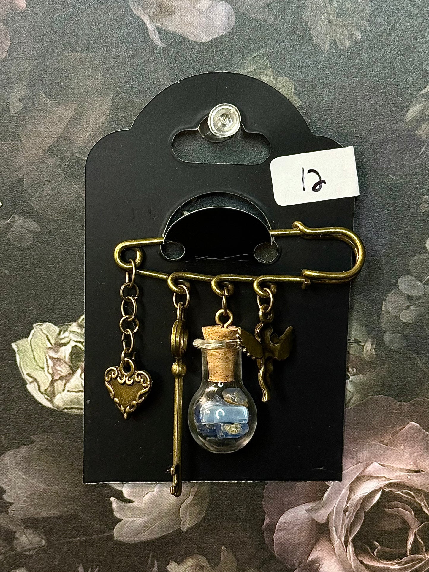 Crystal jar pins