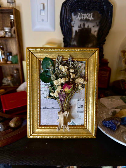 Bobcat vertebrate bouquet
