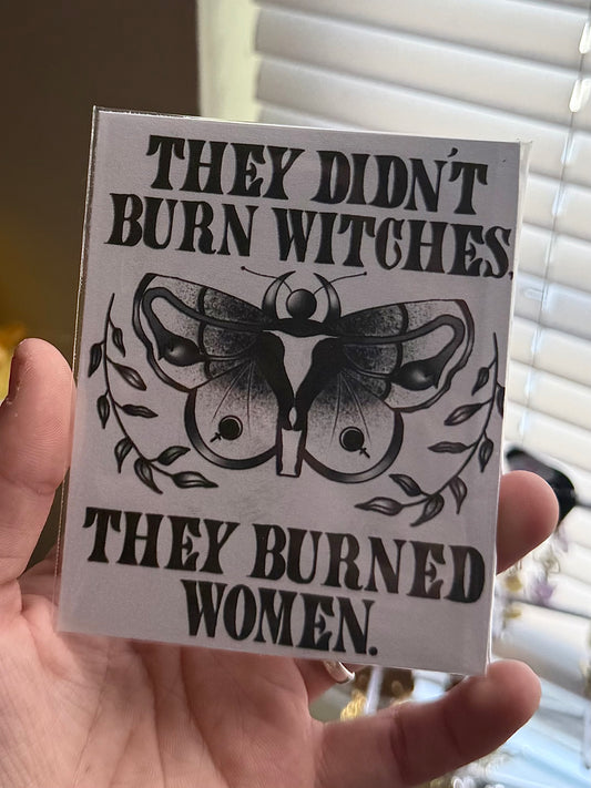 Witch Woman Moth print