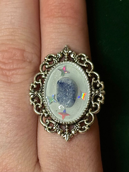 Crystal rings