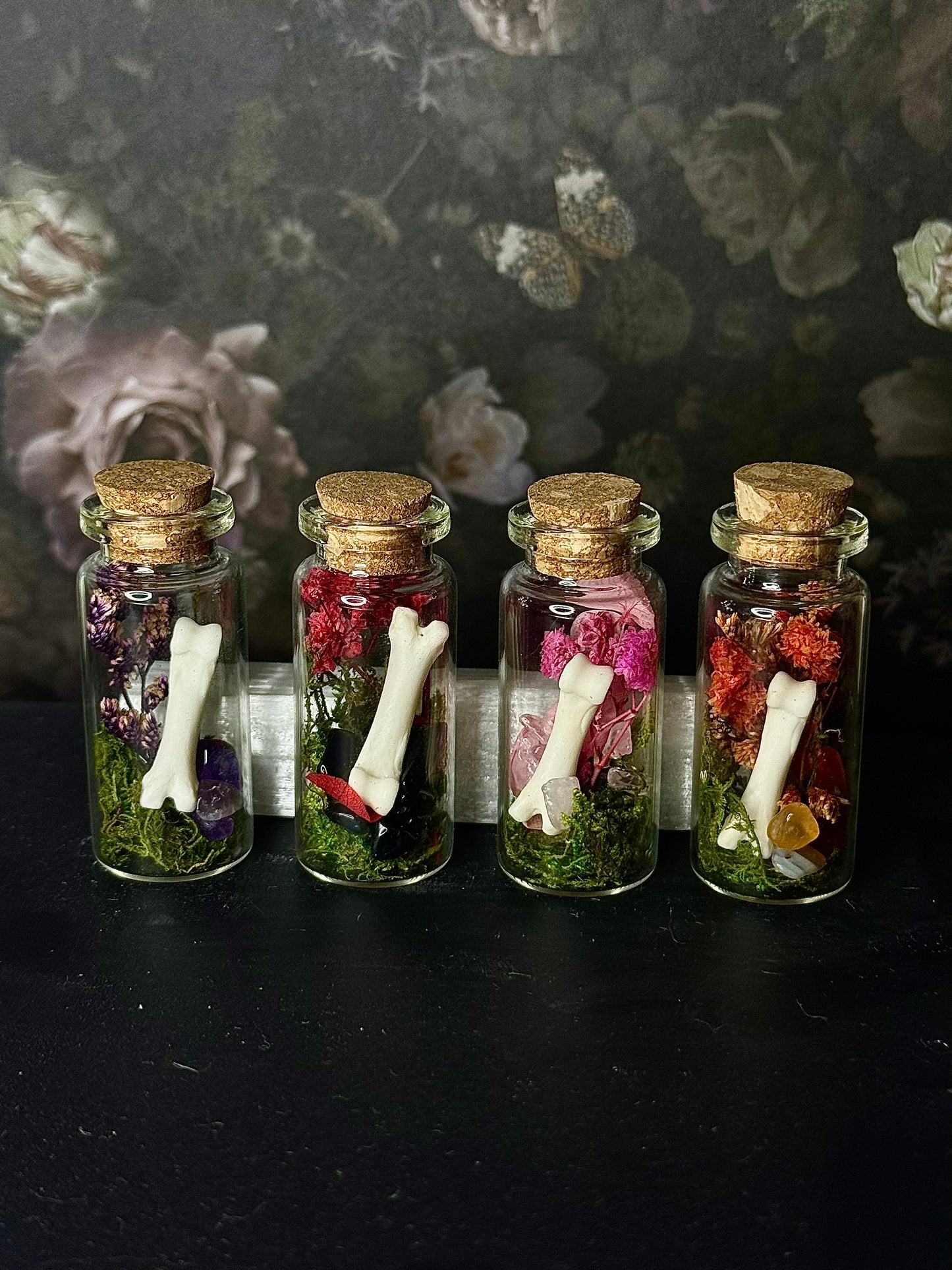 Mini curio jars