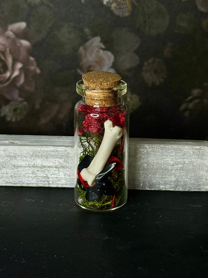 Mini curio jars