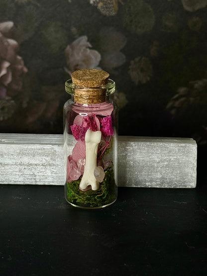 Mini curio jars